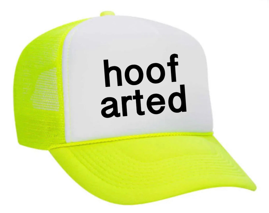 Hoof Arted Inappropriate Trucker Hat