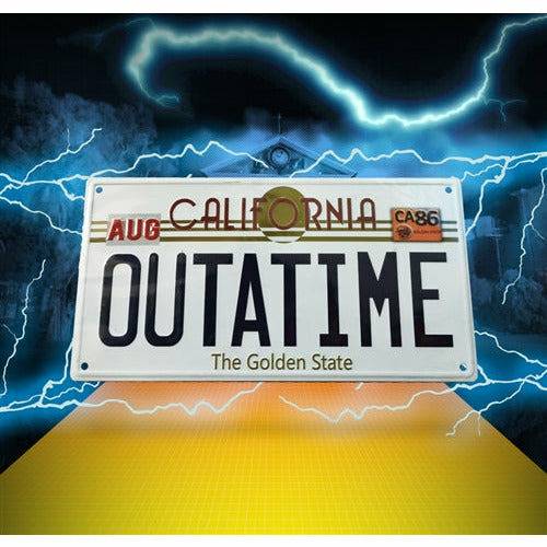 Back to the Future OUTATIME Tin Sign