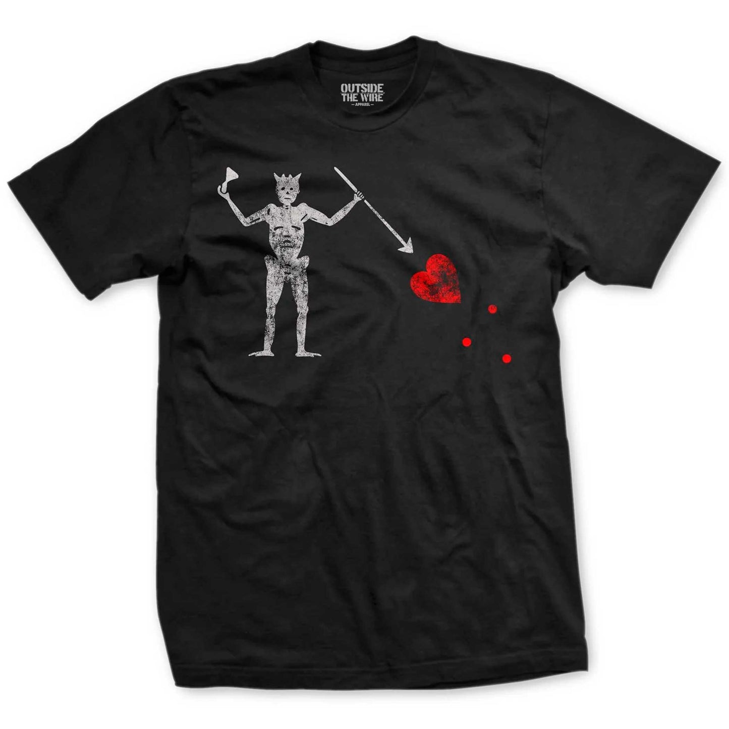 Pirate Edward Teach "Blackbeard" Flag T-Shirt