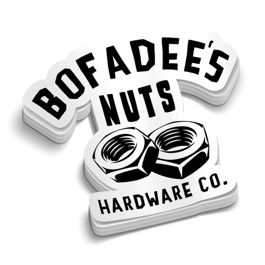 Bofadee's Hard Hat Decal