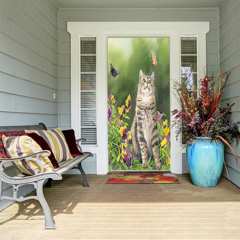 Outdoor Cat Decor