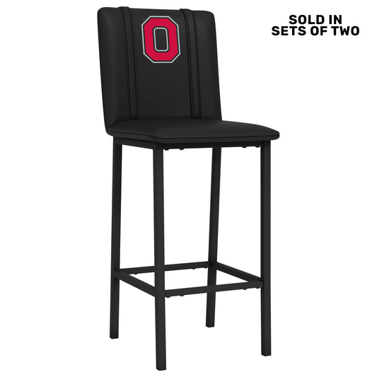 Bar Stool 500 with Ohio State Block O Logo Set of 2