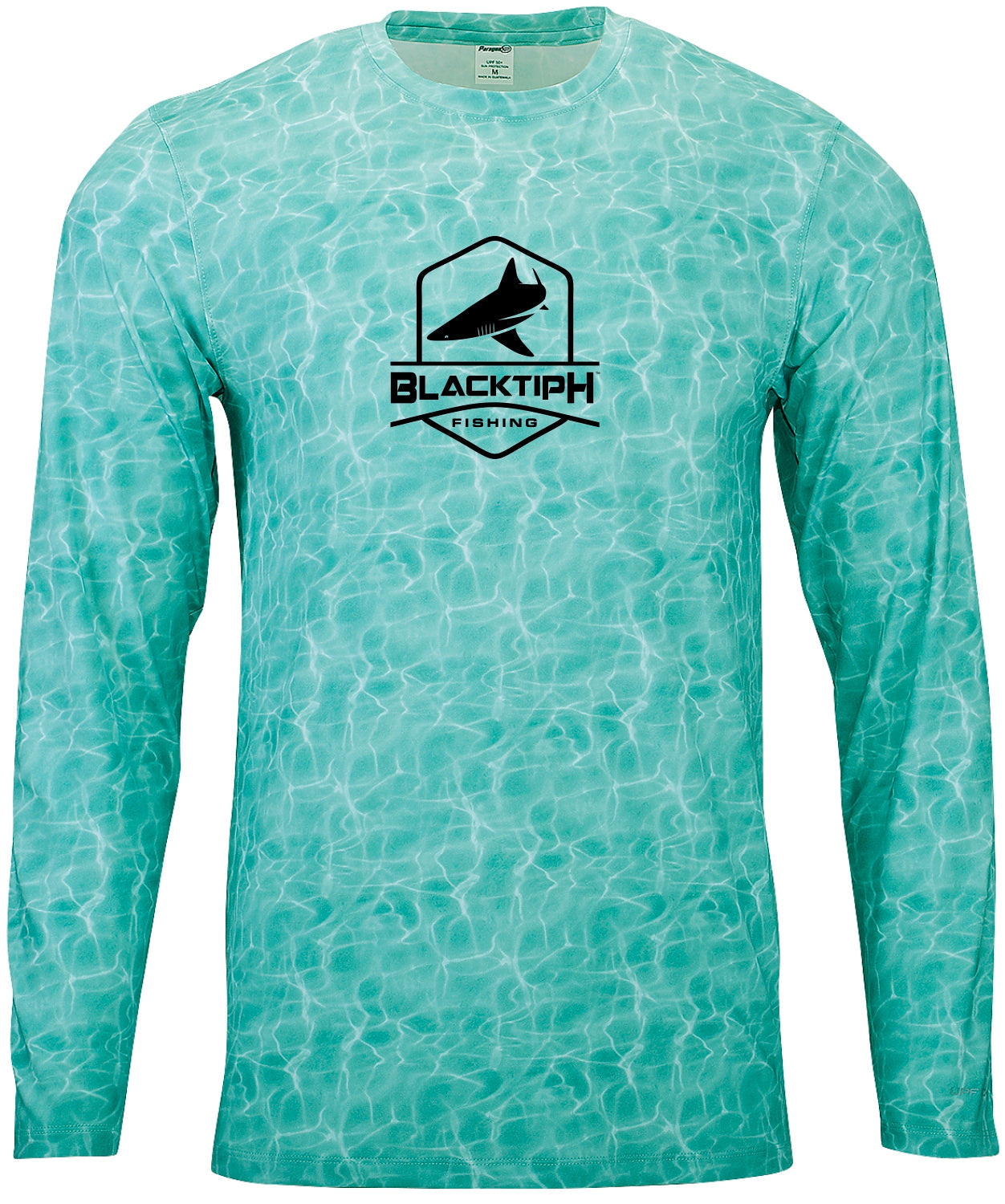 BlacktipH Interlock with UPF 50+ Protection Performance Shirt Shoreline Aqua