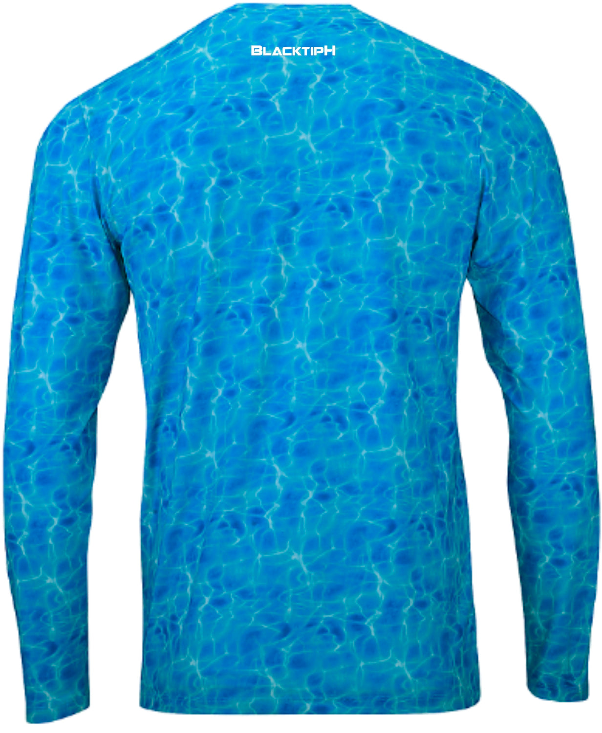 BlacktipH Interlock with UPF 50+ Protection Performance Shirt Shoreline Blue Water