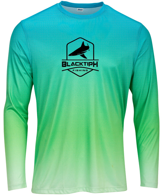 BlacktipH Interlock with UPF 50+ Protection Performance Shirt Faded Green