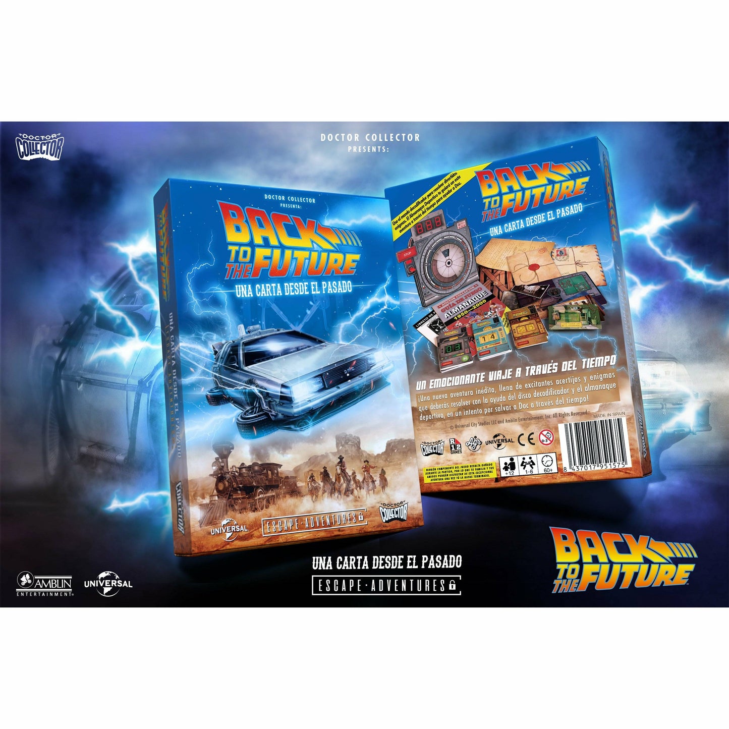 Back to the Future: A Letter From the Past strategy game [Spanish Edition]