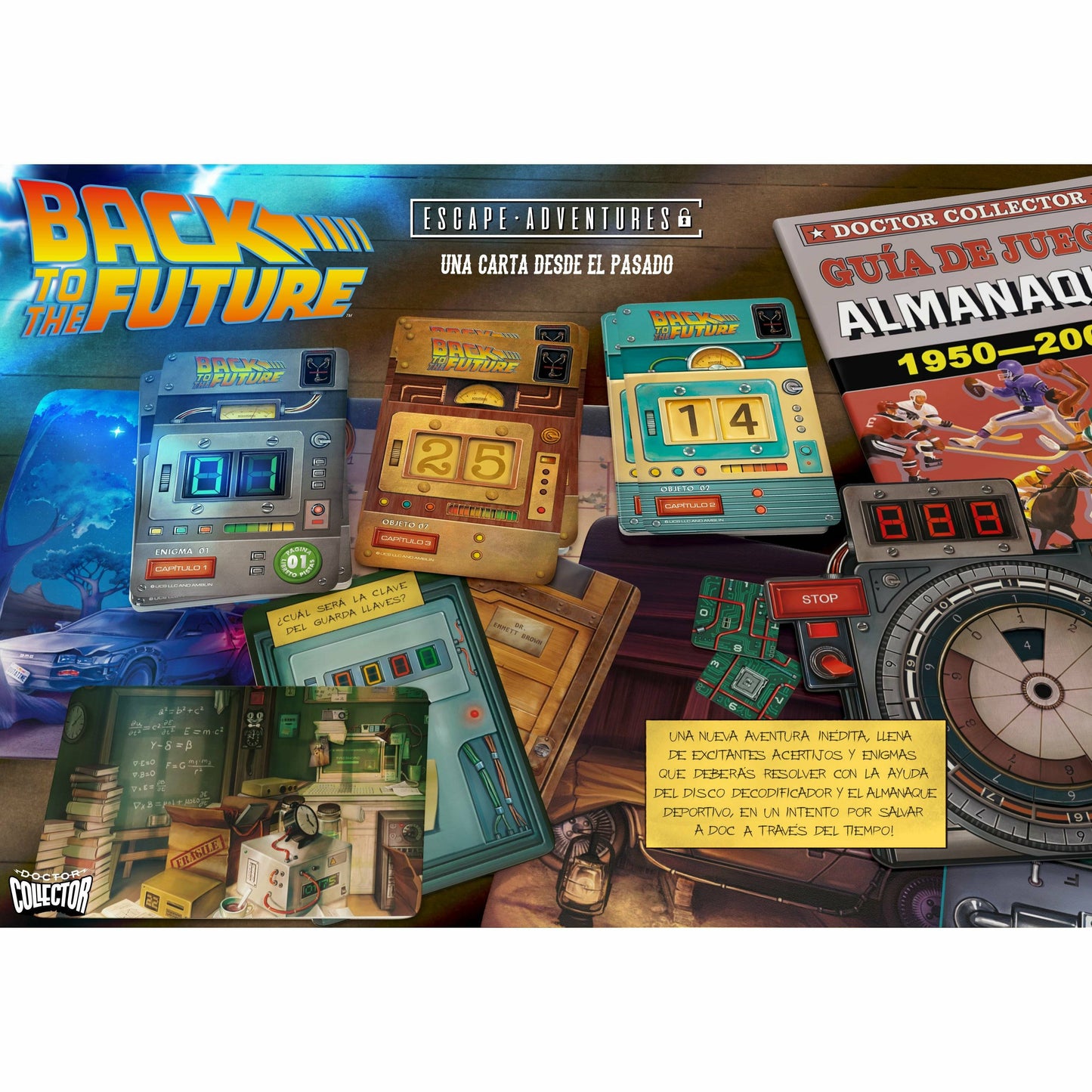 Back to the Future: A Letter From the Past strategy game [Spanish Edition]