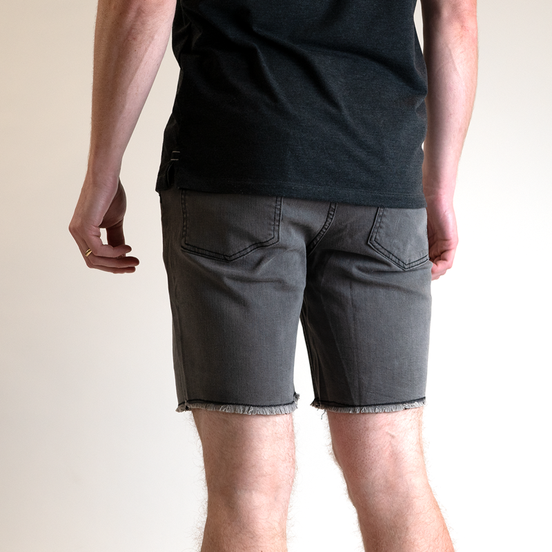 Stretch Jorts - Faded Grey