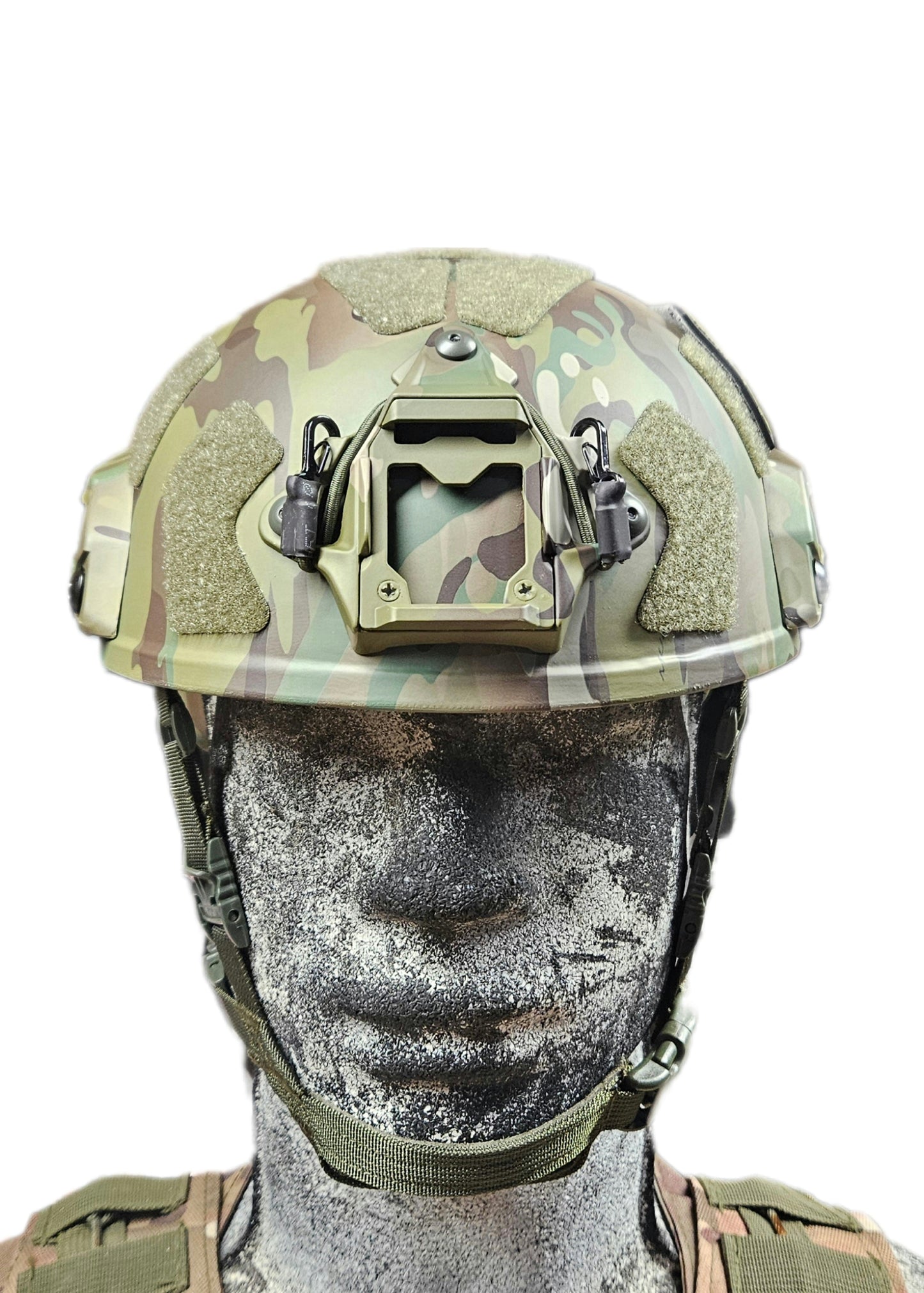 RT2 Ballistic High Cut Helmet: Tested to LEVEL IIIA (Included Arc Rails, Padding, Straps)E617