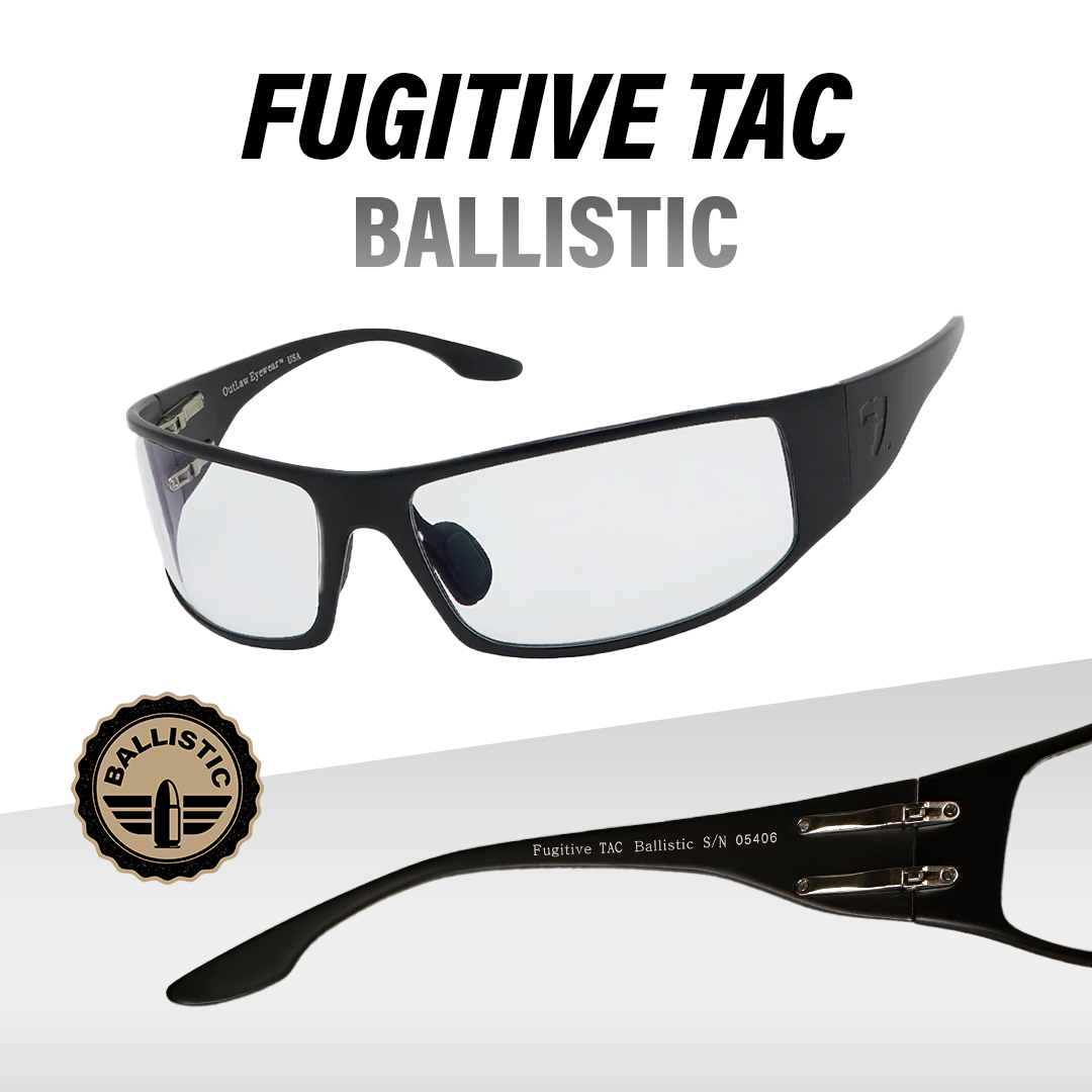 Fugitive TAC Ballistic Black 2 Pack Bundle