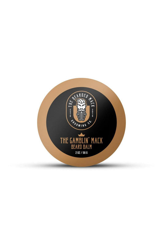 The Gamblin' Mack Beard Balm- Oud, Leather + Frankincense