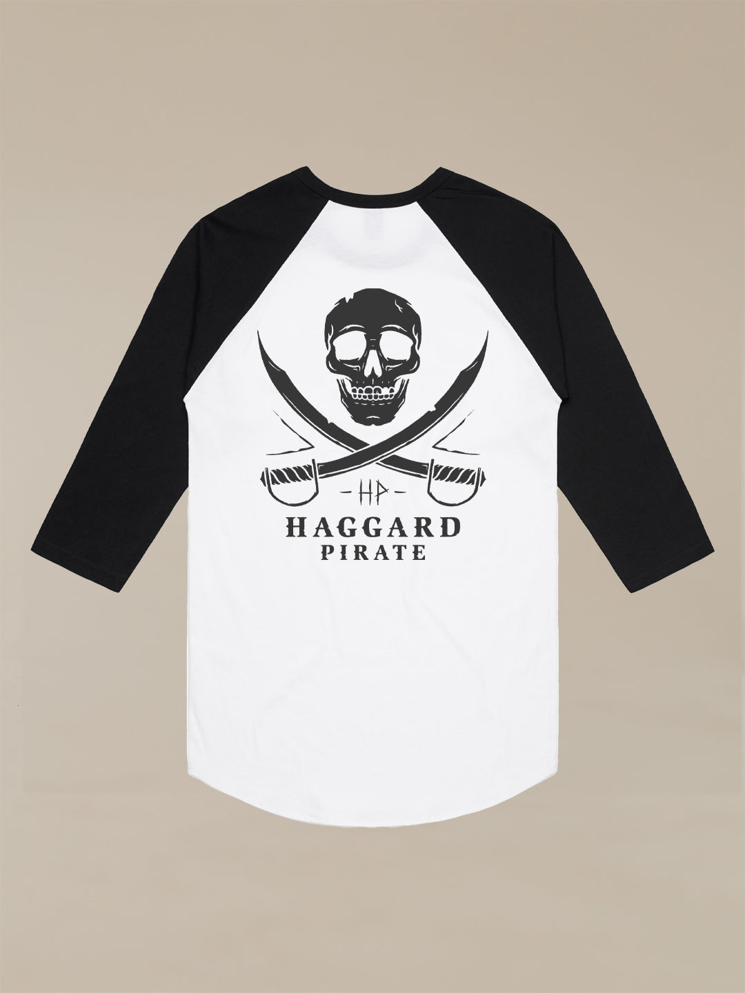 Skulled Baseball Tee