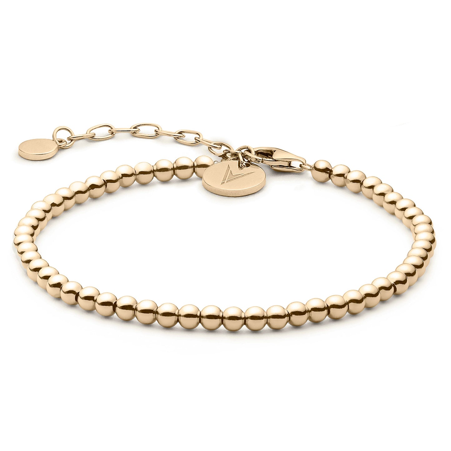 The Beaded Bracelet - Gold