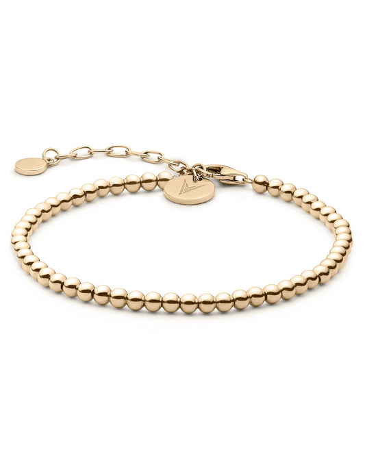 The Beaded Bracelet - Gold