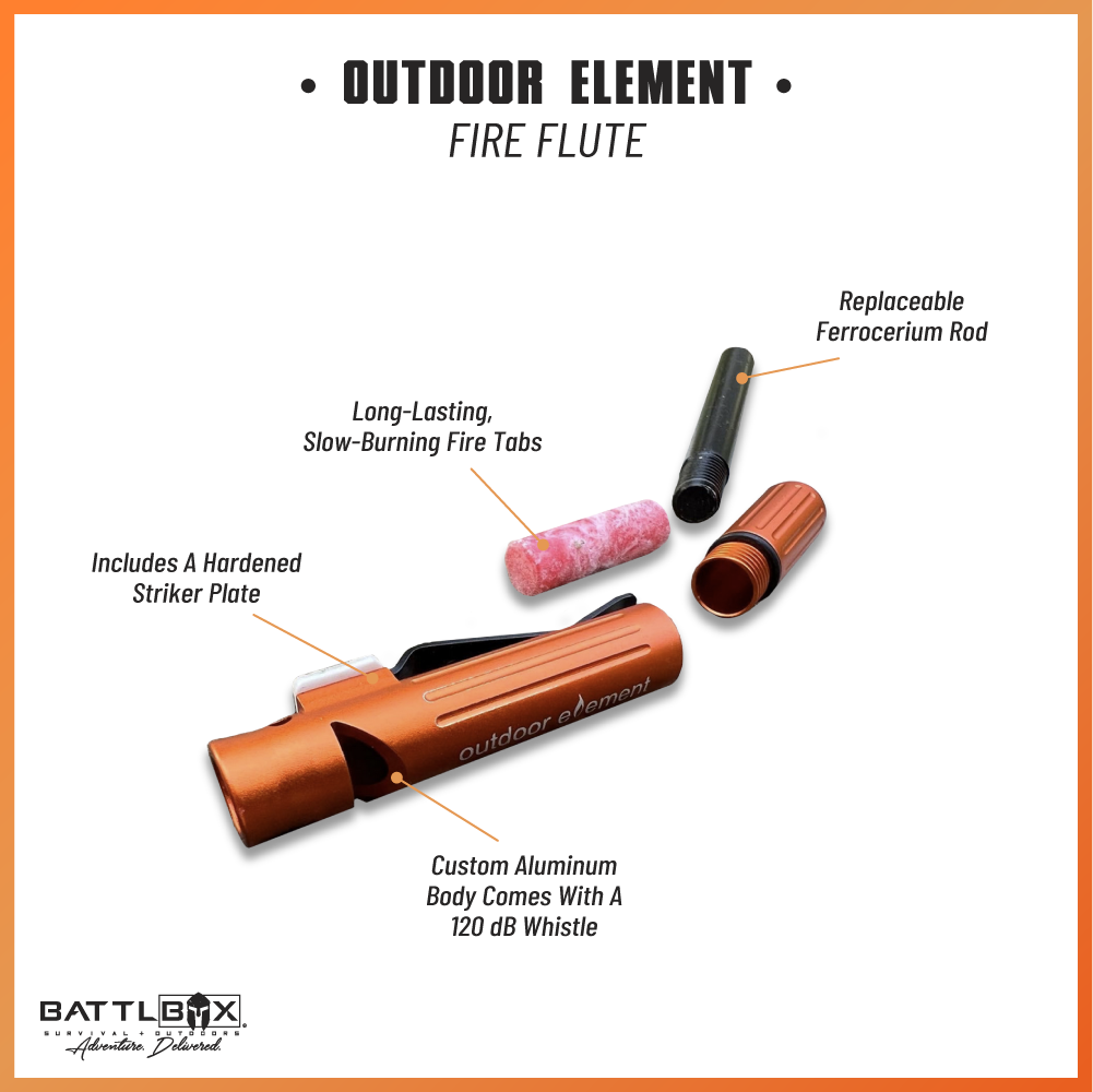 Outdoor Element Fire Flute