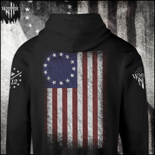 Betsy Ross Flag Hoodie - ON SALE