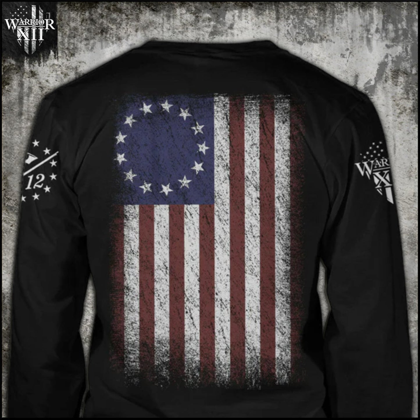 Betsy Ross Flag - Long Sleeve - ON SALE