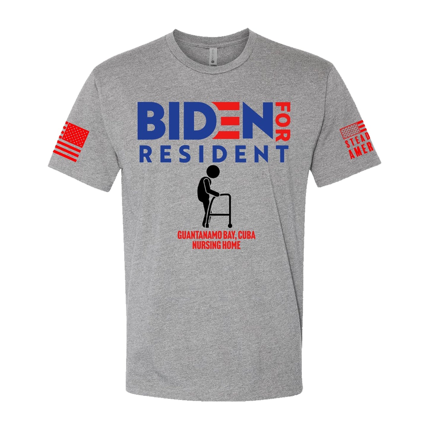 Biden for Resident at Guantanamo Bay Nursing Home T-Shirt