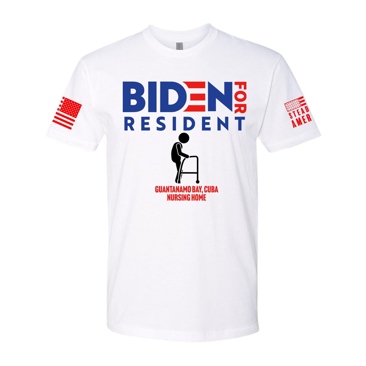 Biden for Resident at Guantanamo Bay Nursing Home T-Shirt