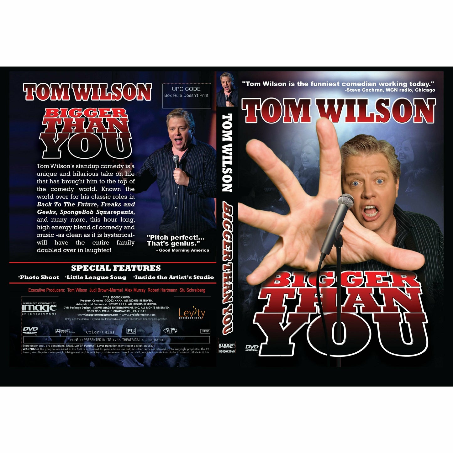 Tom Wilson: Bigger Than You (DVD)