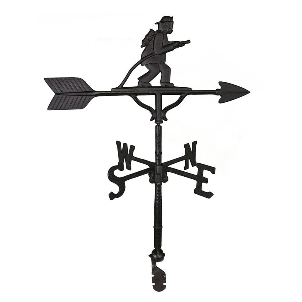 32″ Aluminum Fireman Weathervane