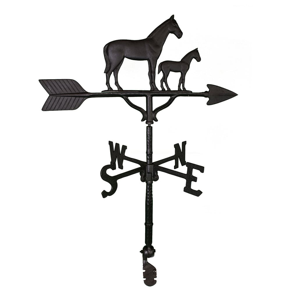 32″ Aluminum Mare & Colt Weathervane