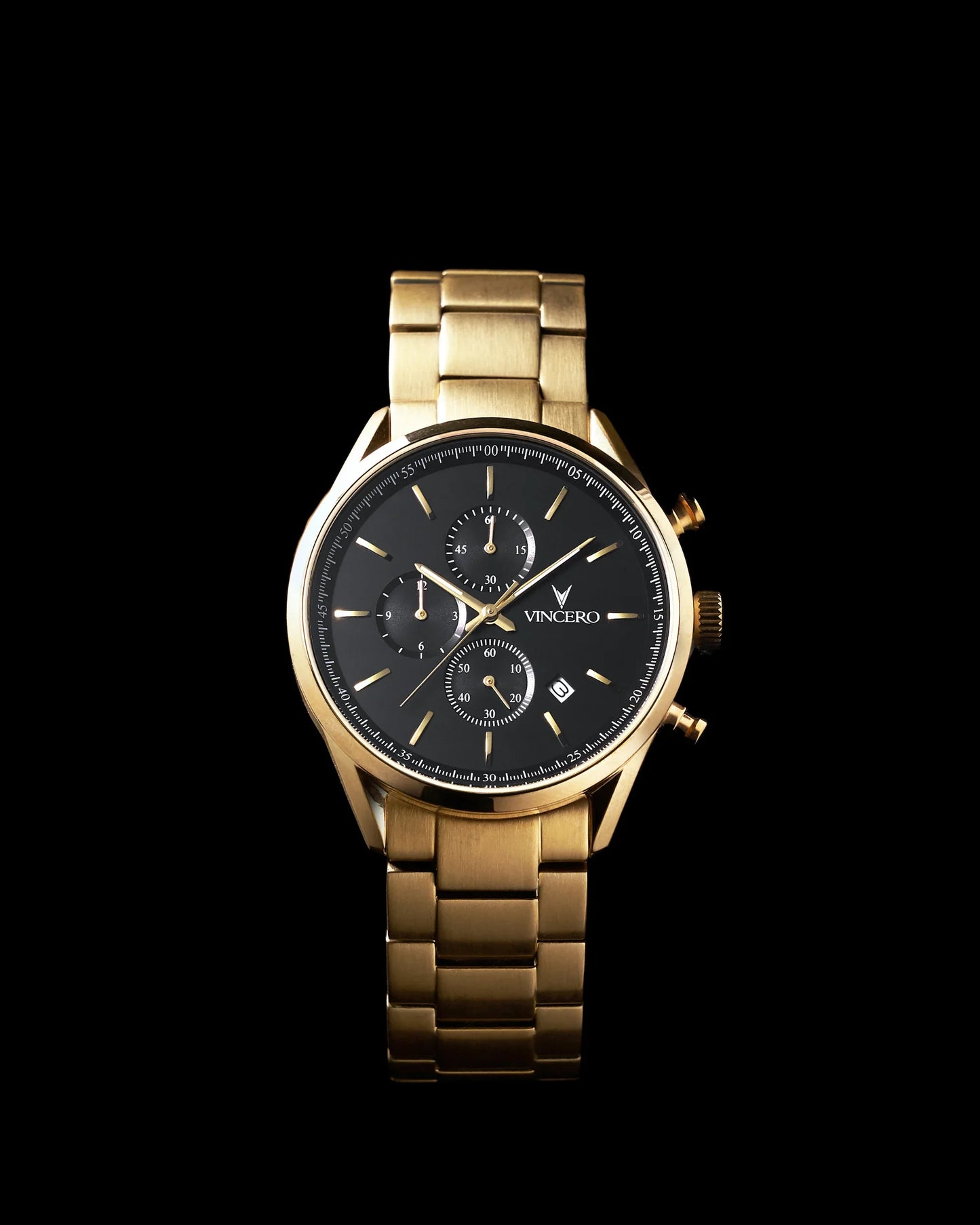 The Chrono S2 40mm - Black/Gold Steel