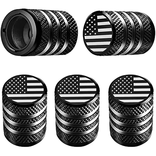 USA Flag Valve Stem Cover