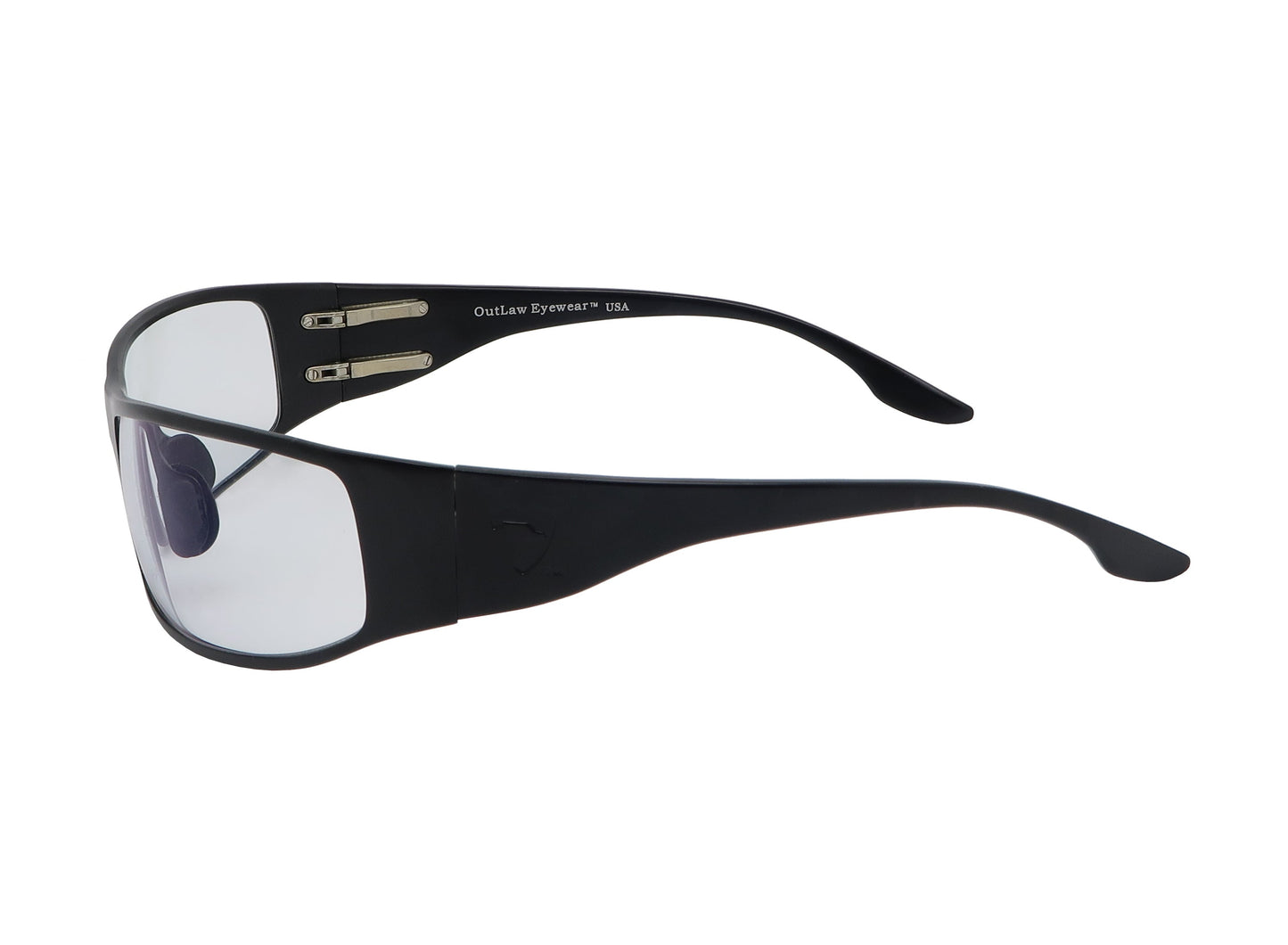 Fugitive TAC Military Aluminum Sunglass- Black frame with Polarized Gray lenses