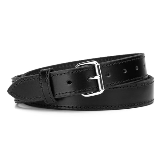 The Ultimate Steel Core Leather Gun Belt | Made in USA | 1 1/4" Steel Reinforced Heavy Duty Concealed Carry Belt | Full Grain Leather CCW Gun Belt For Men | 1.25 inch Gun Belts for Men