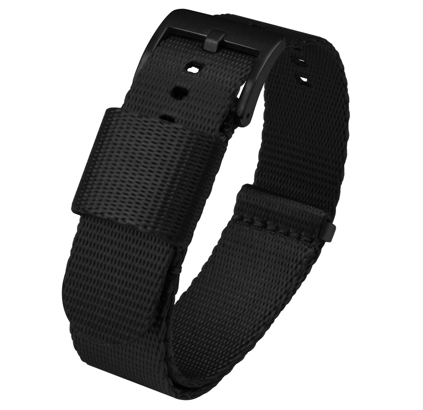 Black Nylon NATO® Style Watch Band