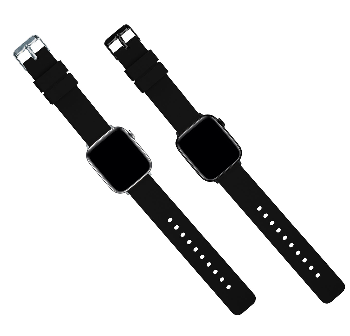 Apple Silicone Black Watch Band