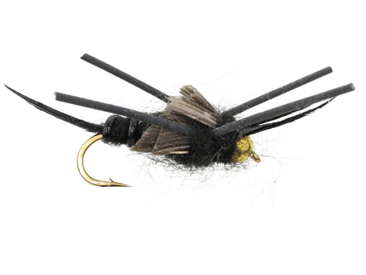 Bead Head Stonefly Fly Tying Material Kit, size 14 | Wild Water Fly Fishing