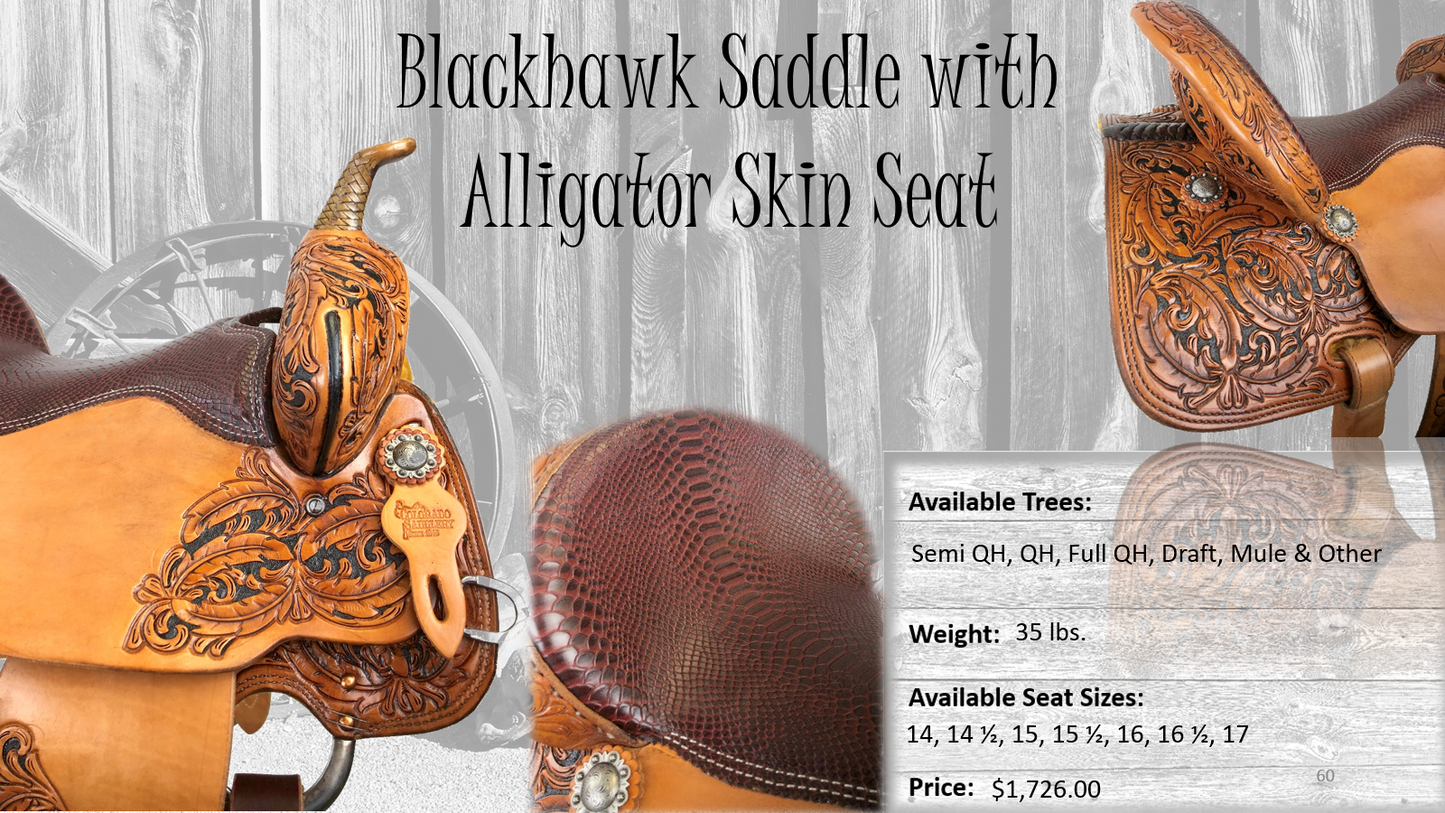 Blackhawk Barrel Saddle