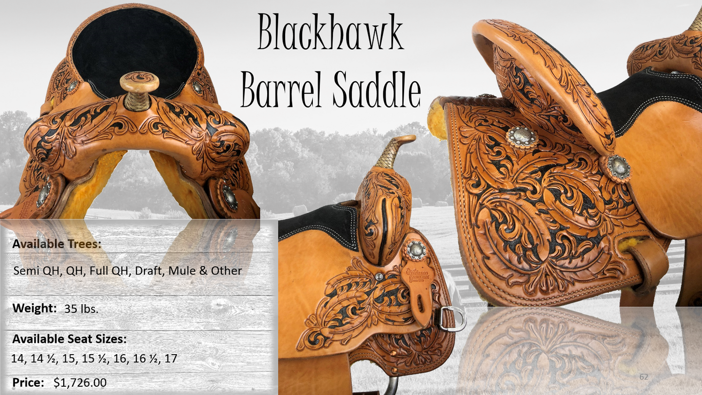 Blackhawk Barrel Saddle