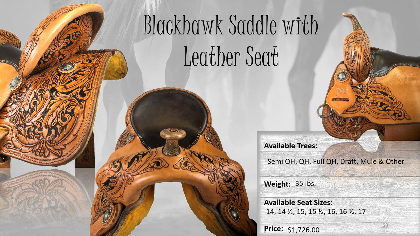 Blackhawk Barrel Saddle