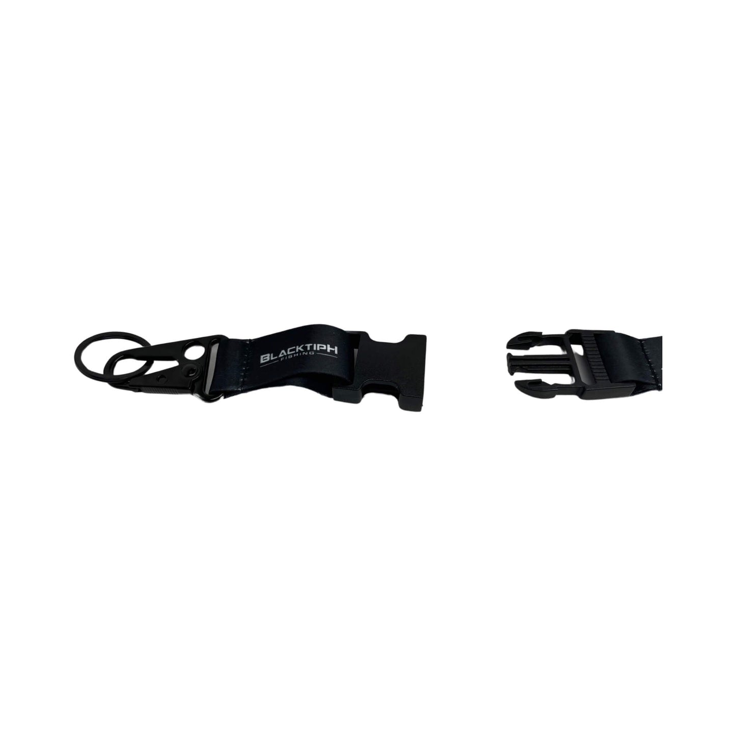 BlacktipH Black Lanyard with Crane clip