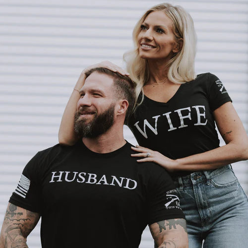 Husband Defined T-Shirt - Black