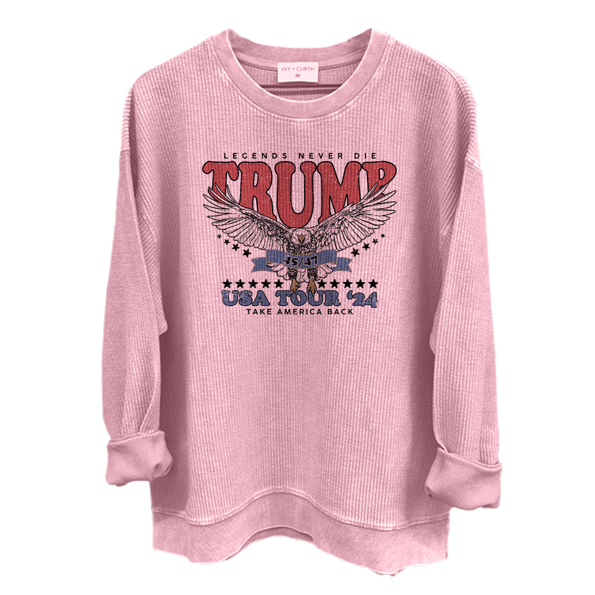 Legends Never Die Trump USA Tour 2024 (Front)