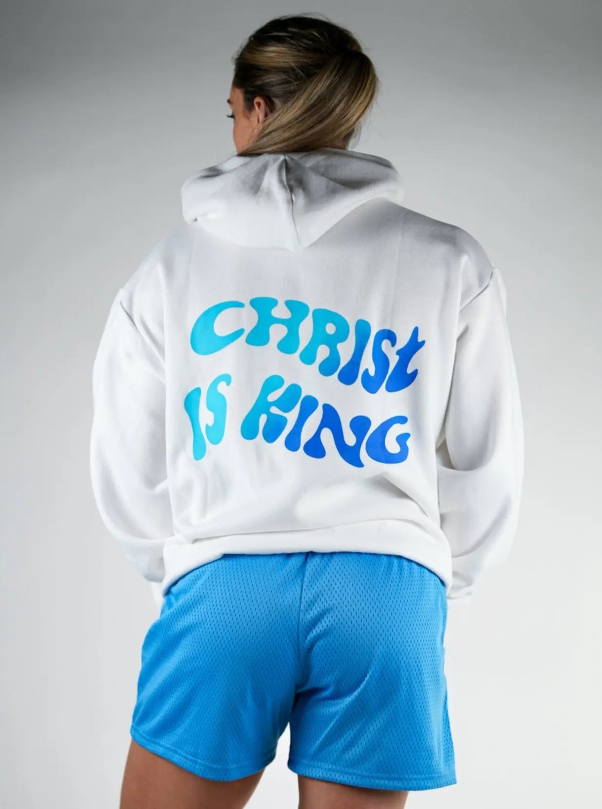 Christ Is King Wave Hoodie