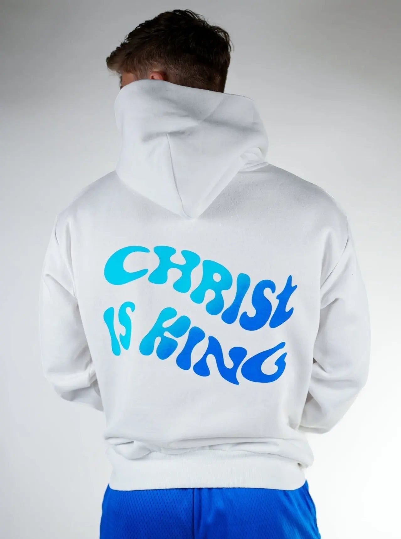 Christ Is King Wave Hoodie