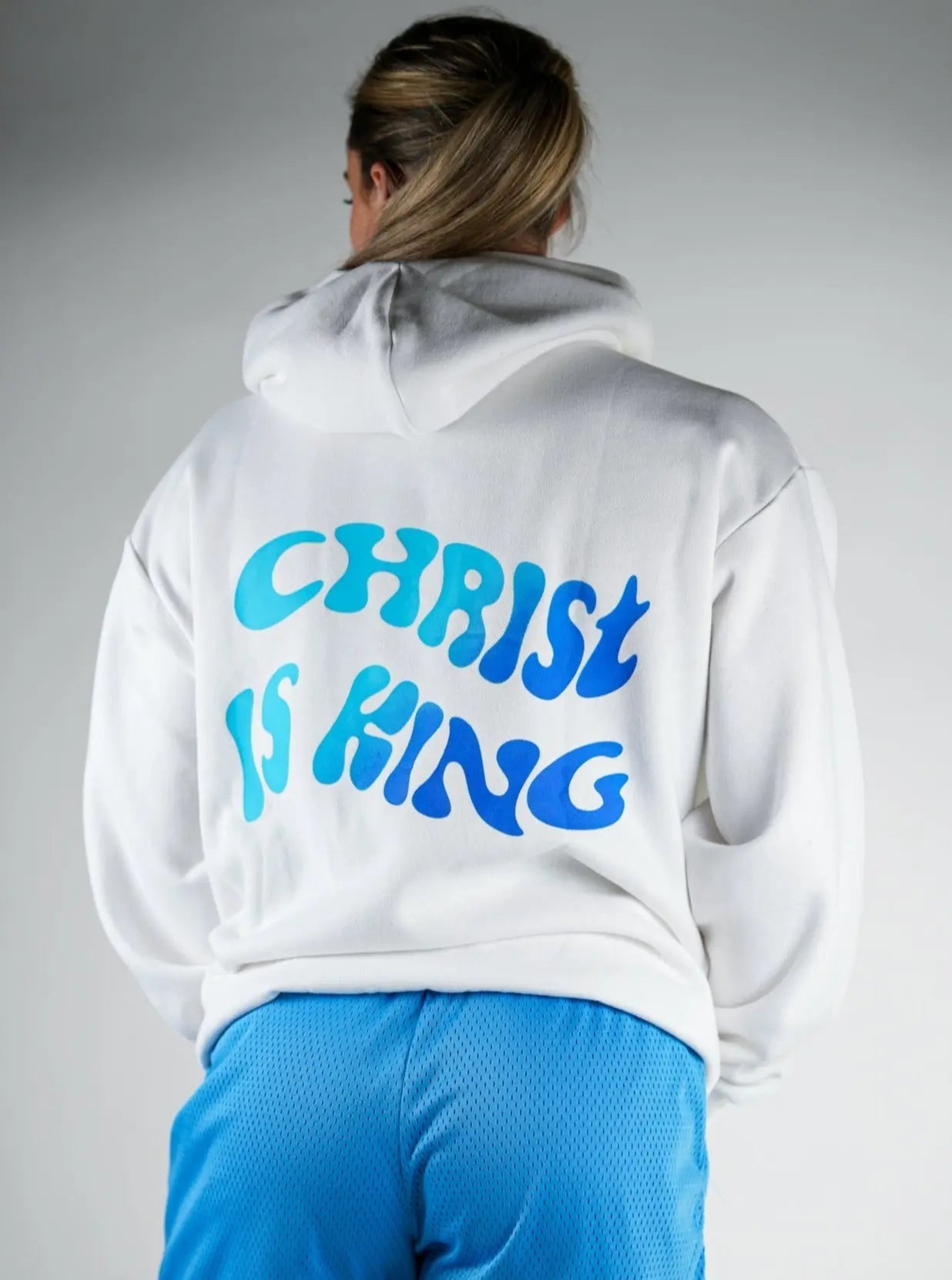 Christ Is King Wave Hoodie