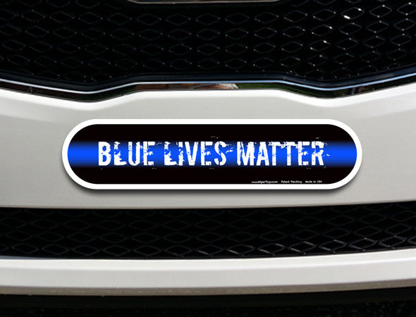 Thin Blue Line WiperTags (non reflective)