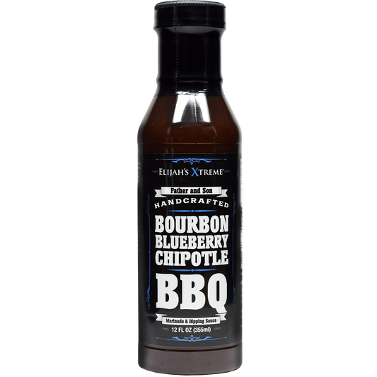 Bourbon Blueberry Chipotle BBQ Sauce & Marinade