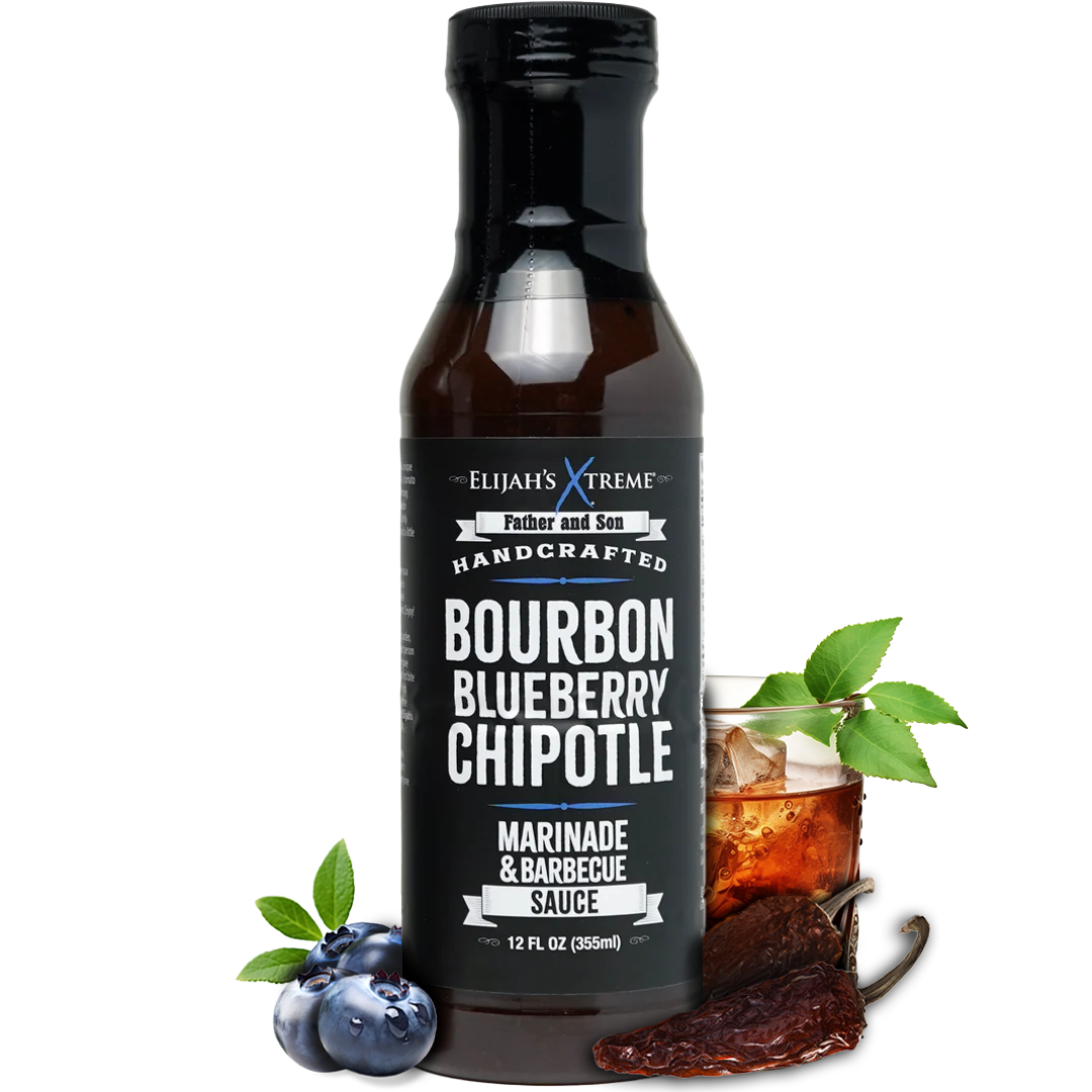 Bourbon Blueberry Chipotle BBQ Sauce & Marinade