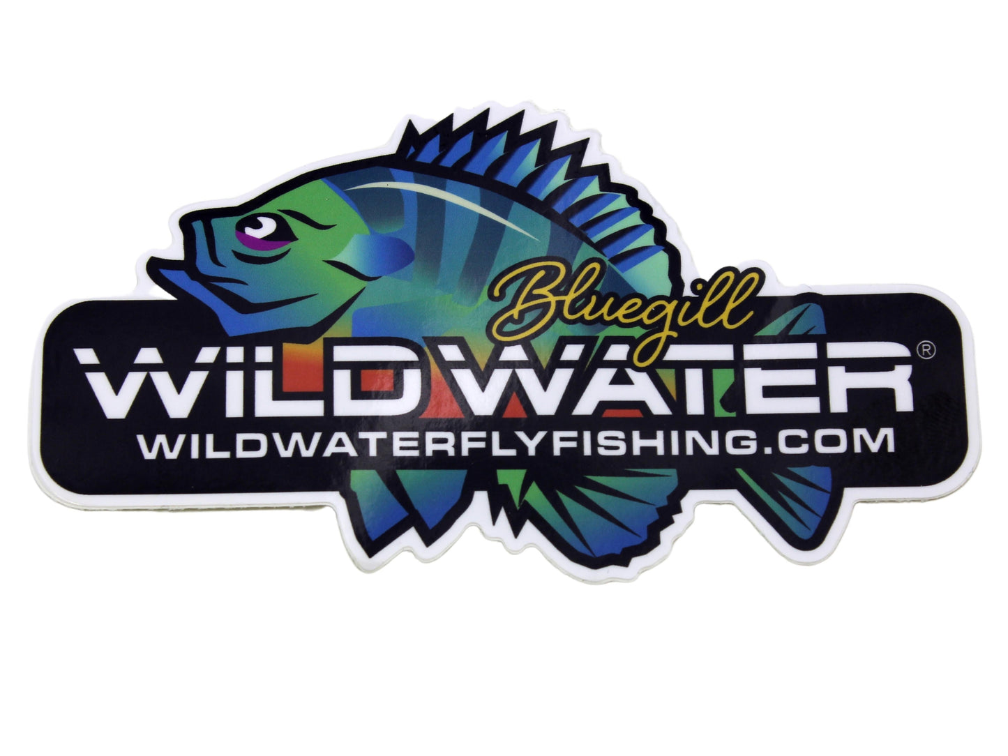 Bluegill Sticker | Wild Water Fly Fishing