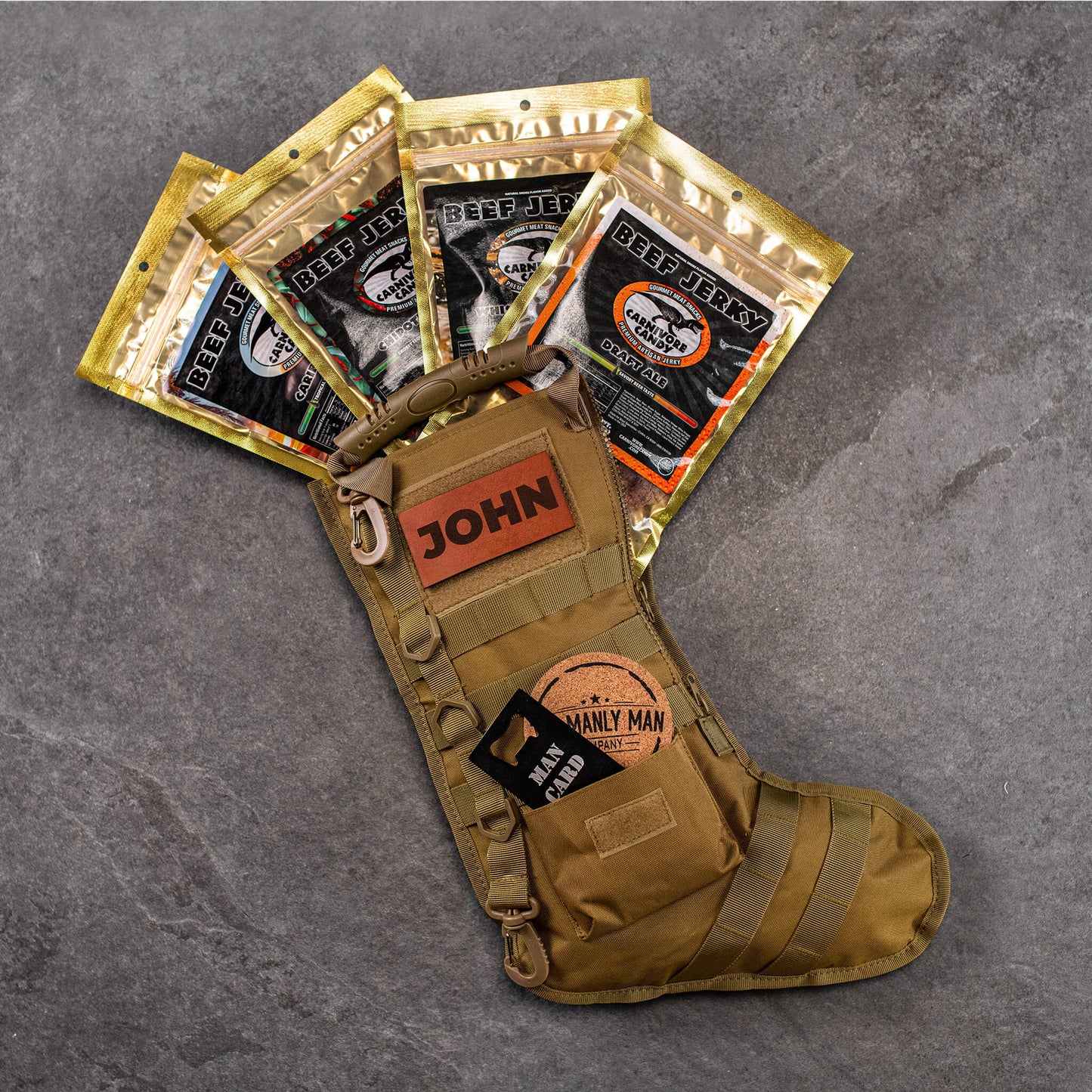 Booze Infused Jerky Tactical X-Mas Stocking Kit