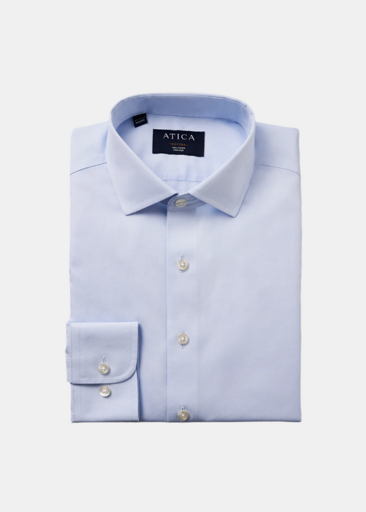 Boston Light Blue Pinpoint Shirt