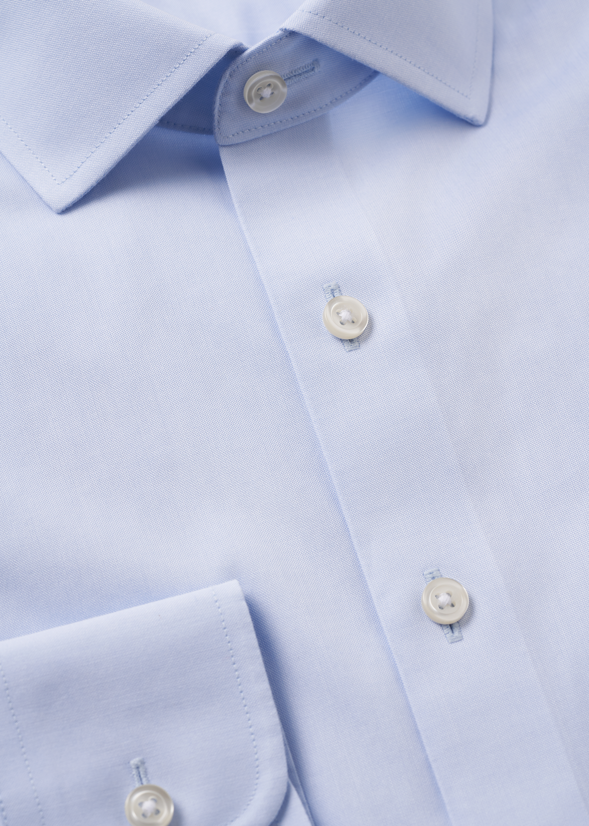 Boston Light Blue Pinpoint Shirt