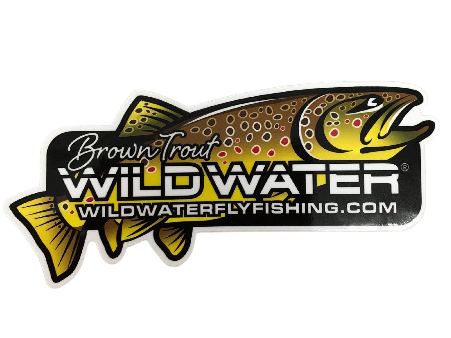 Brown Trout Sticker | Wild Water Fly Fishing